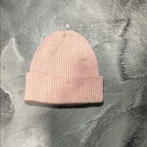 Pink Knit Beanie